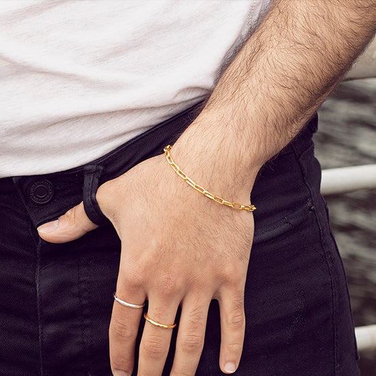 Men's Bracelets Men's Designer Bangles Lily Blanche Lily Blanche