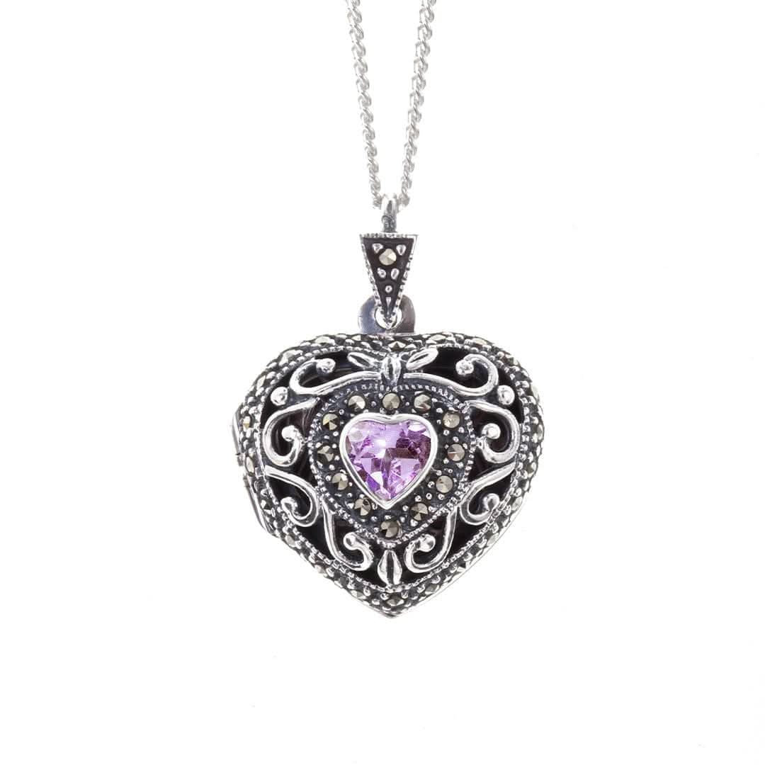 Lily_Blanche_Vintage_Heart_Locket_Amethyst_