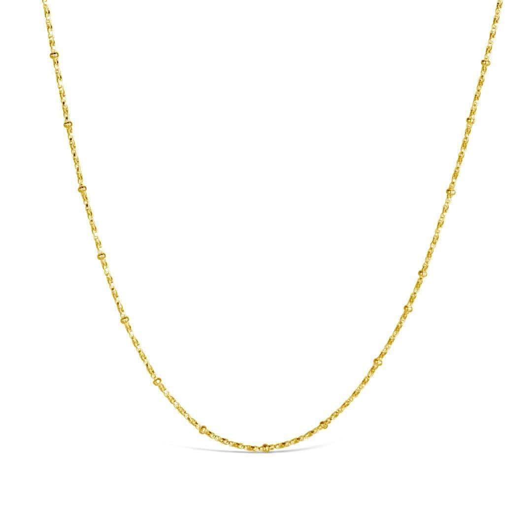 Beaded Chain | Gold Vermeil
