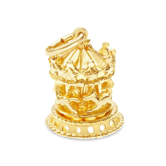 magical carousel charm on a white background