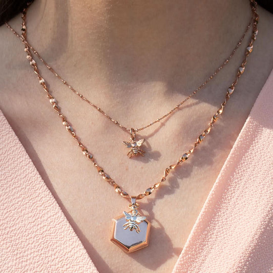 Twist Chain | Rose Gold Vermeil