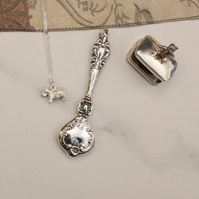 silver jewellery for new baby gifts