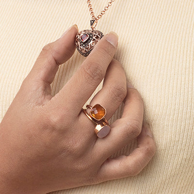 Citrine Rings
