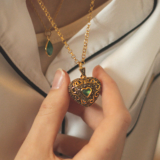 Emerald Lockets