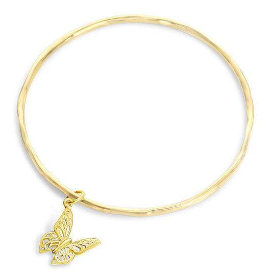 Butterfly Bangle | Gold