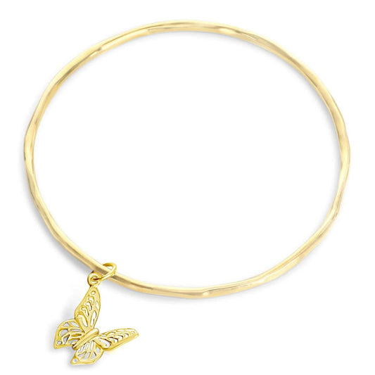 Butterfly Bangle | Gold