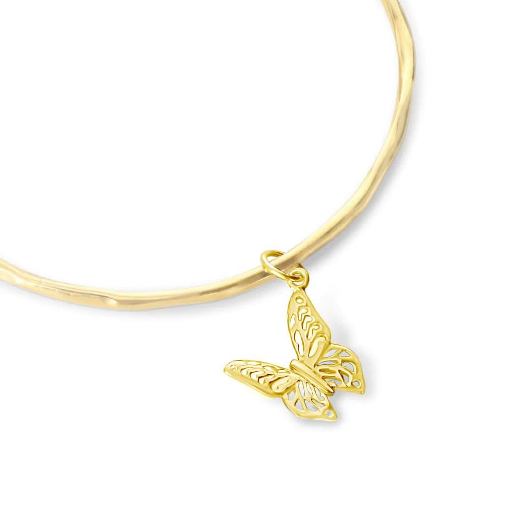 Butterfly Bangle | Gold