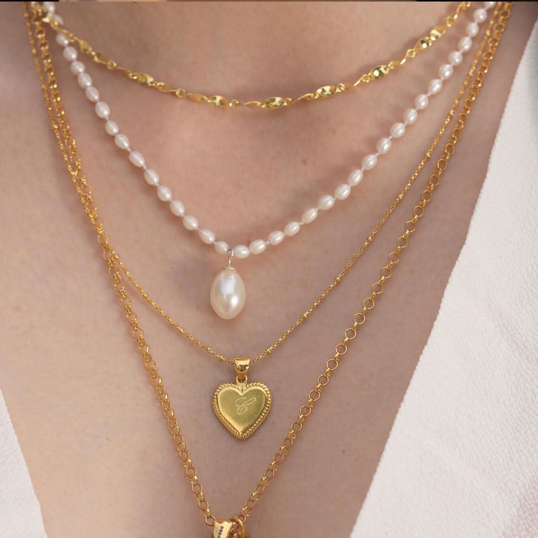 Beaded Chain | Gold Vermeil