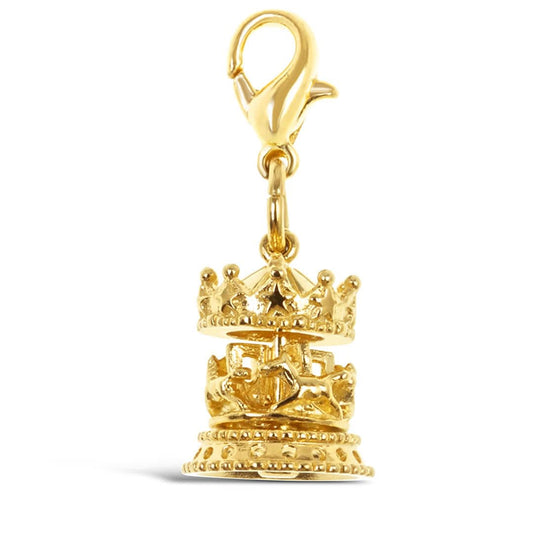 magical carousel charm on a white background