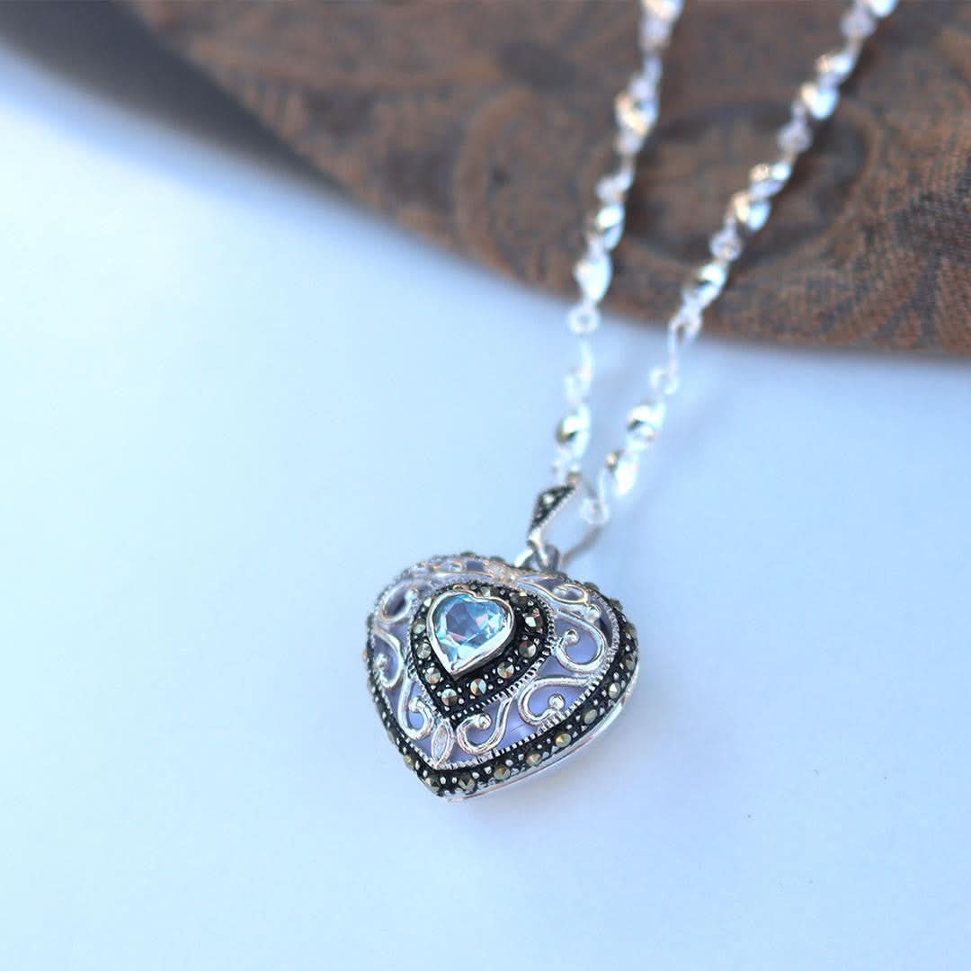 Twist Chain White Gold Vermeil