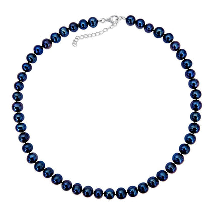 Classic Pearl Necklace | Midnight