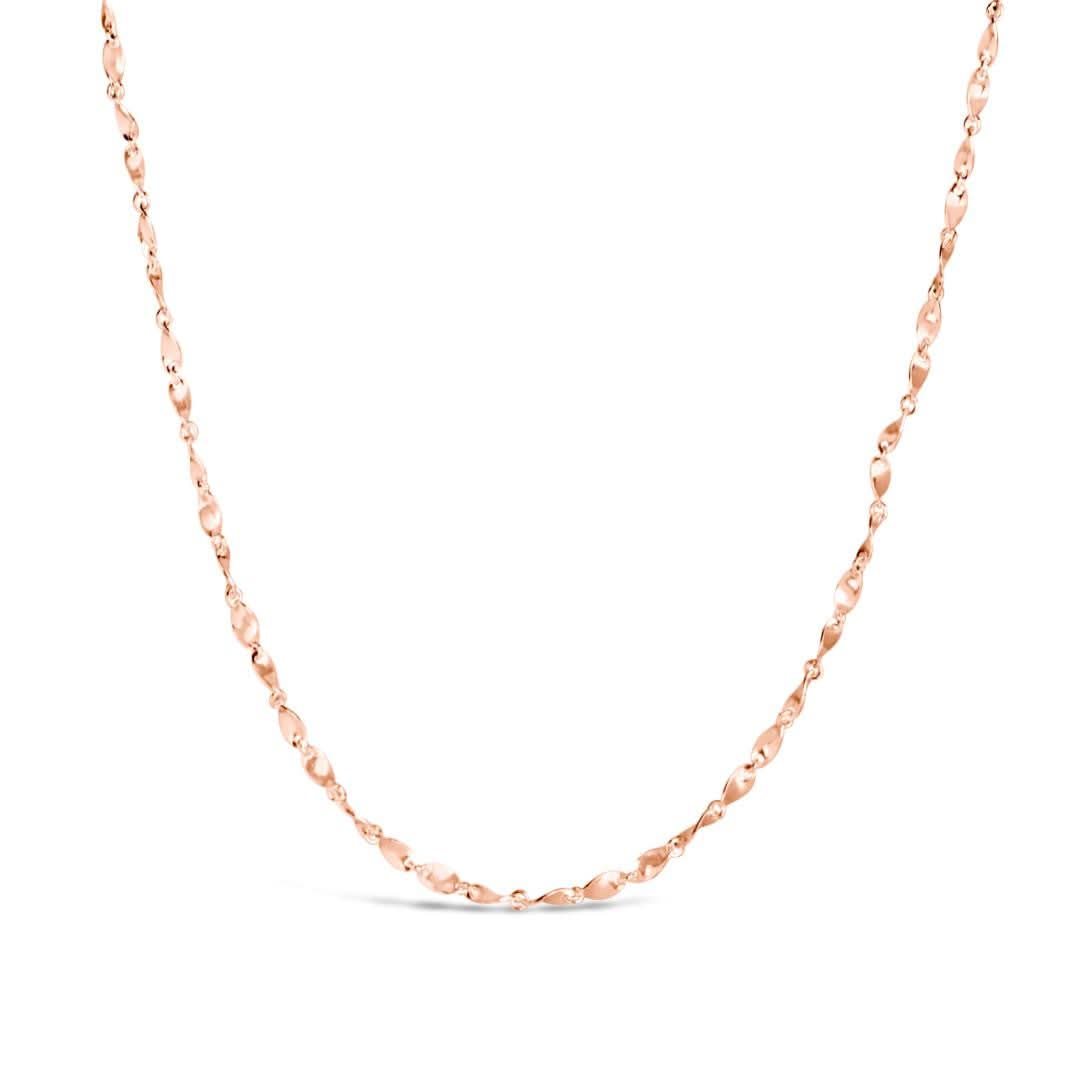 Twist Chain | Rose Gold Vermeil