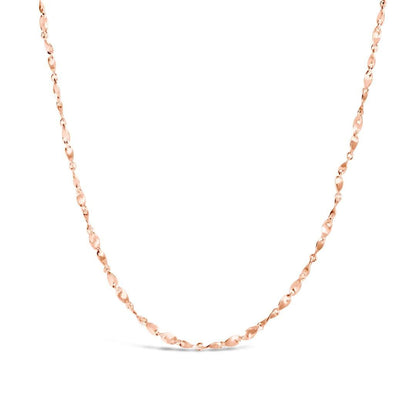 Twist Chain | Rose Gold Vermeil