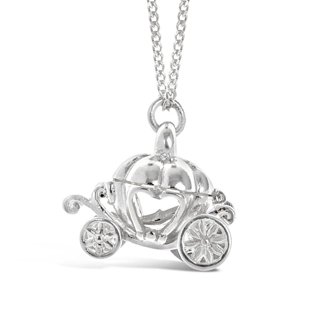 Magical Charm Necklace | Carriage - Adventure - Silver