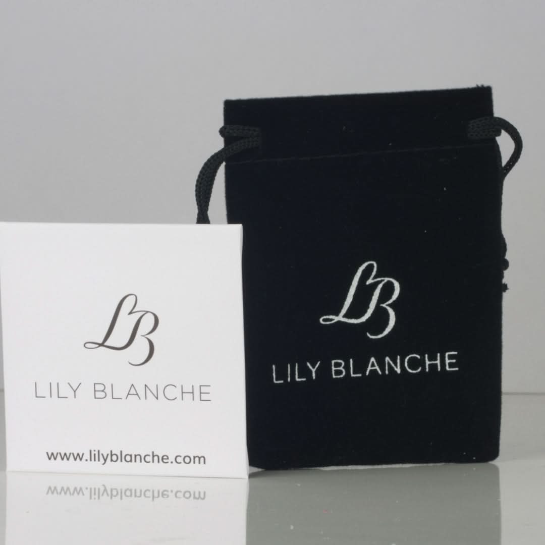 polish cloth and storage pouch on a white background