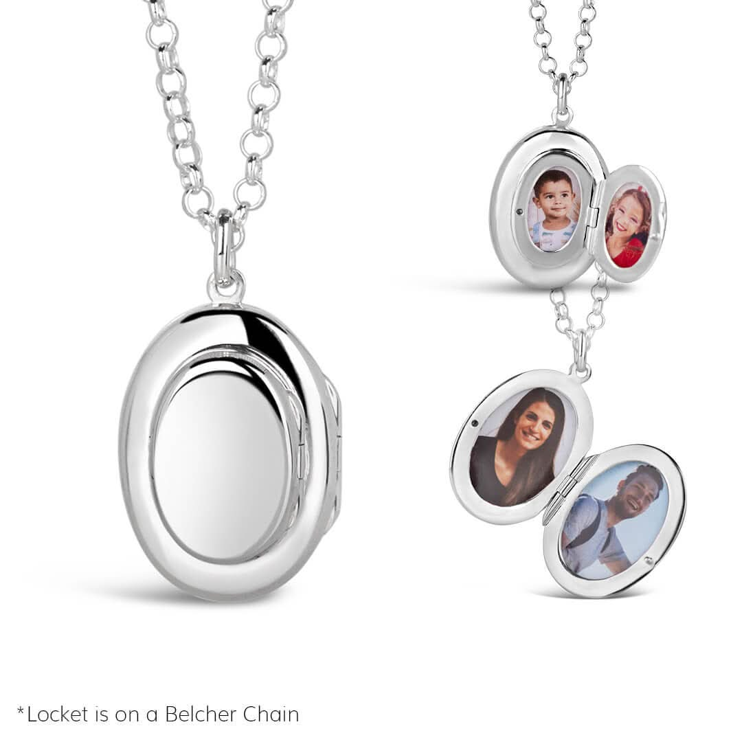 mum locket with photos inside