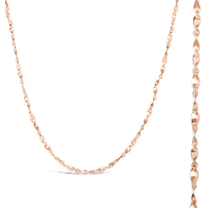 Twist Chain | Rose Gold Vermeil