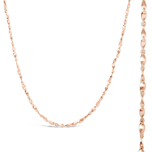 Twist Chain | Rose Gold Vermeil