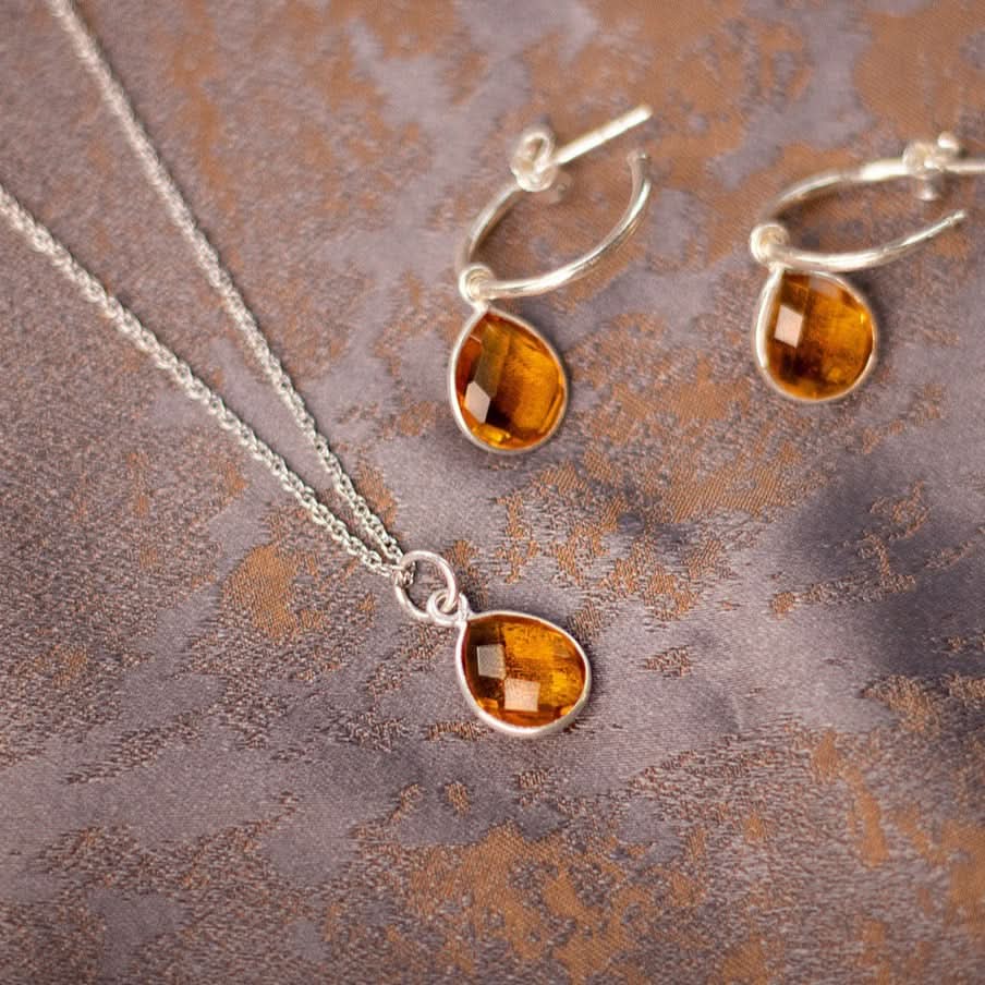 November Birthstone Citrine Jewellery