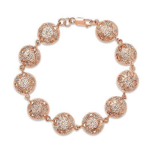 Lily Blanche rose gold vermeil Memory Keeper bracelet | women's bracelet