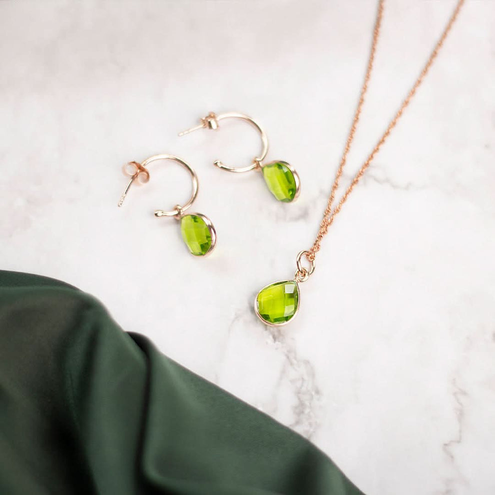 August Birthstone Peridot Jewellery