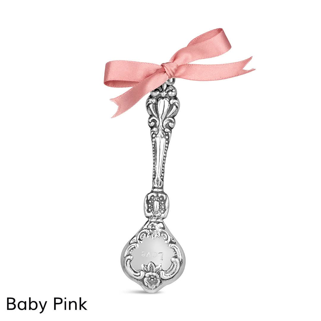 Solid Silver Baby Rattle + Engraving