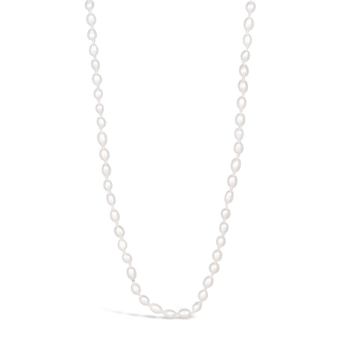 Ivory seed pearl necklace