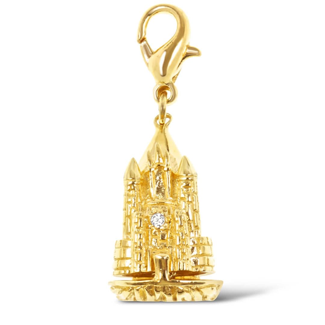 gold castle magical charm