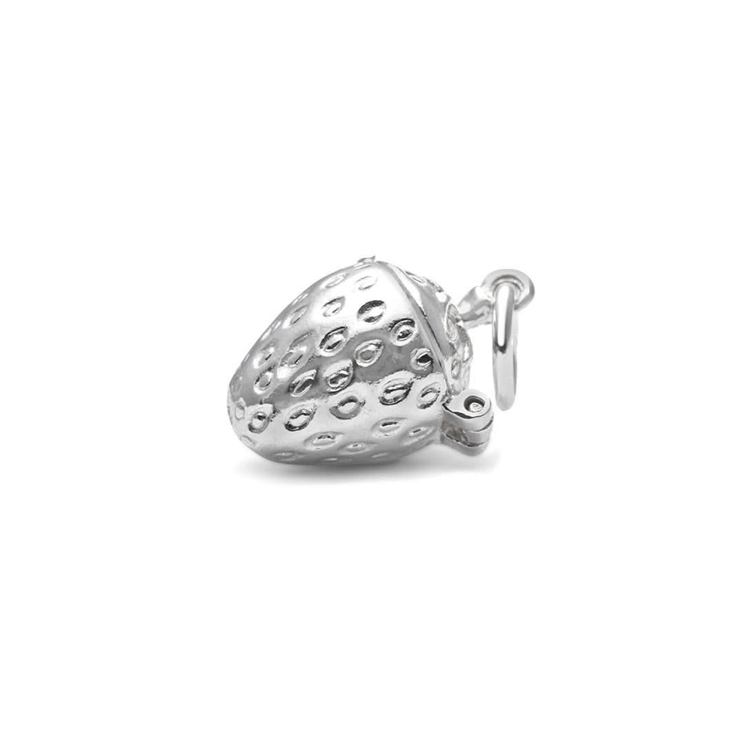 magical strawberry charm on a white background
