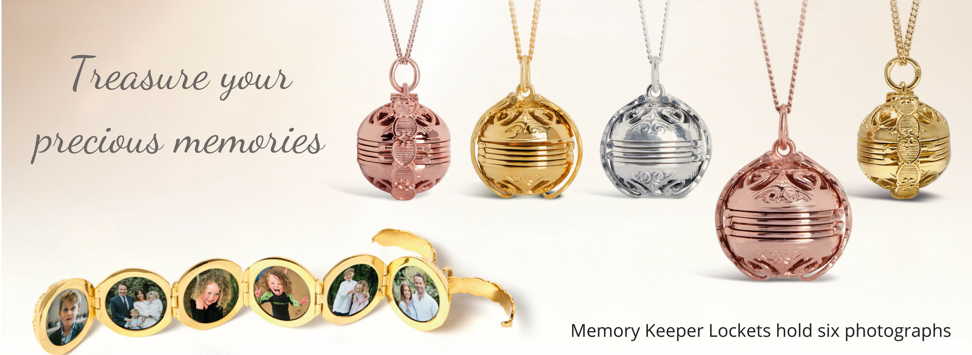 Lily Blanche Memory Keeper Lockets